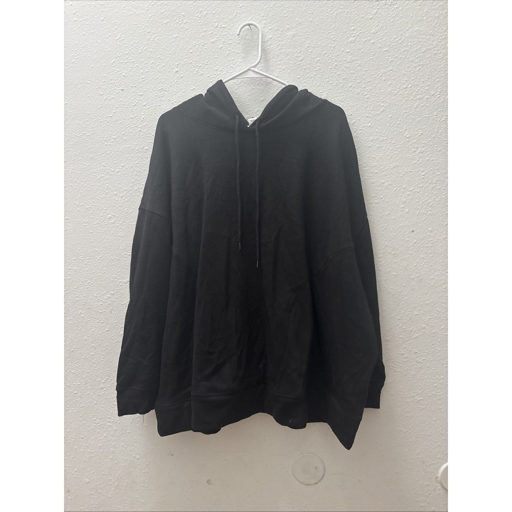 Ava Vic Black Hoodie 1X Size Brand New With Pockets